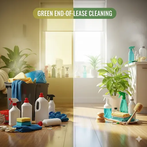 eco friendly end of lease cleaning methods